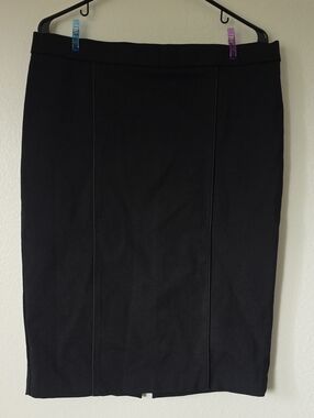 Eloquii Black Pencil Skirt